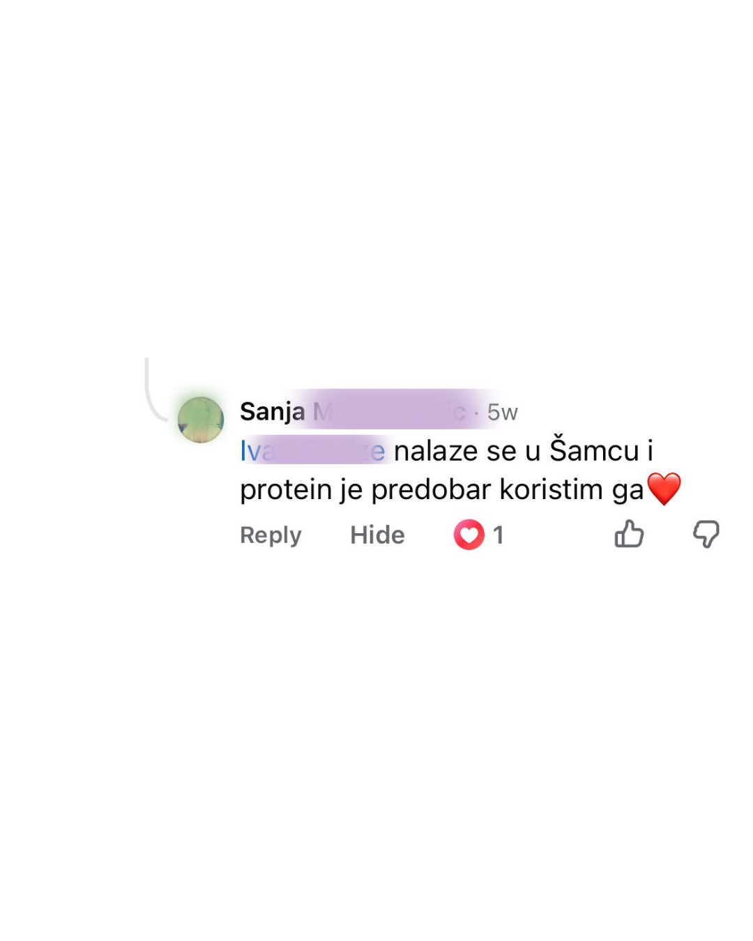 Protein Bundeve Golice